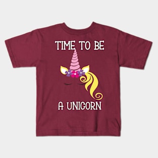 Magical Unicorn Dreams Kids T-Shirt